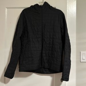 Lululemon Black Hooded Puffer - Size Medium
